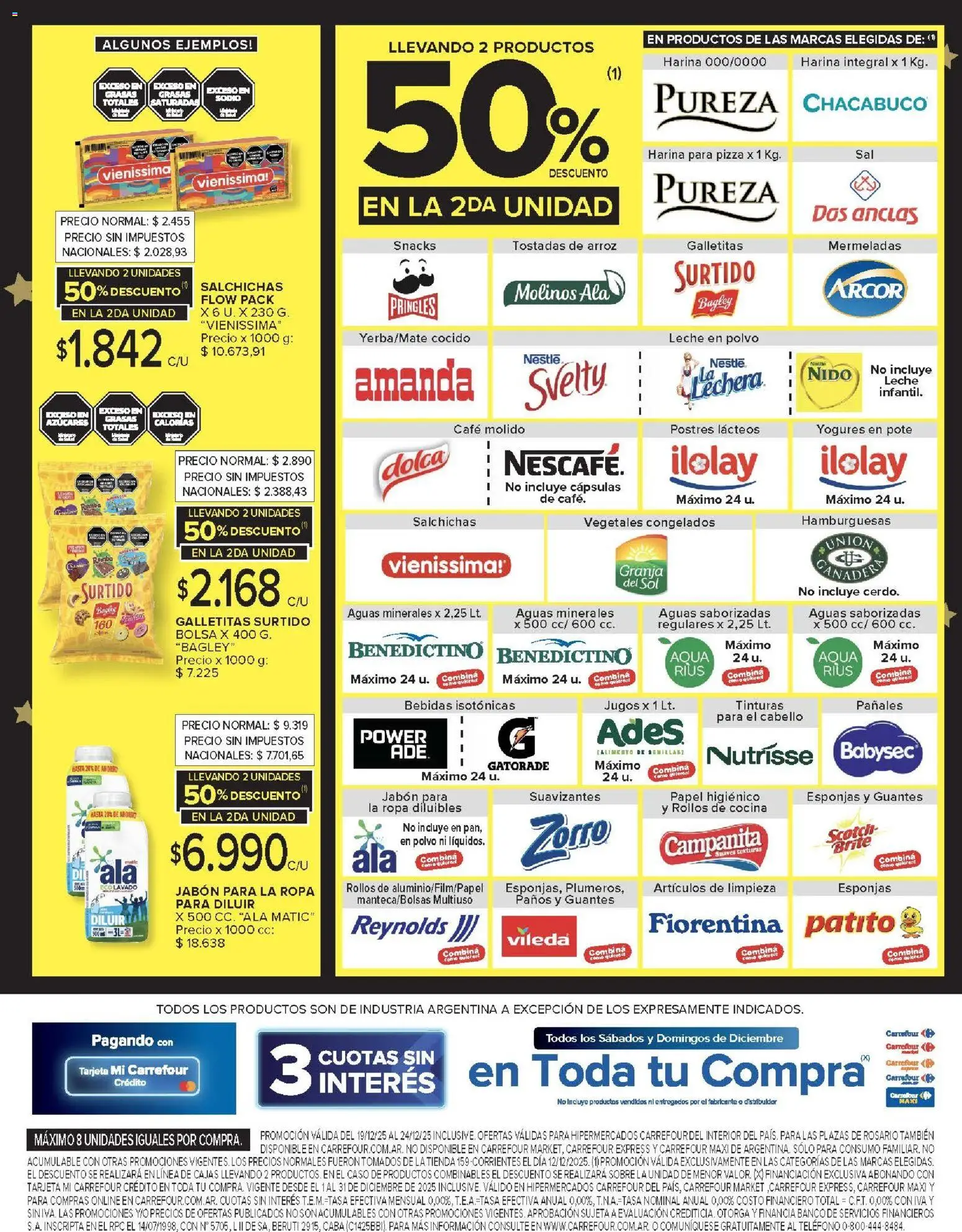 Carrefour - Hiper  │ válido desde el 19.12.2025 | Página: 15 | Productos: Bolsa, Cocina, Harina, Arroz