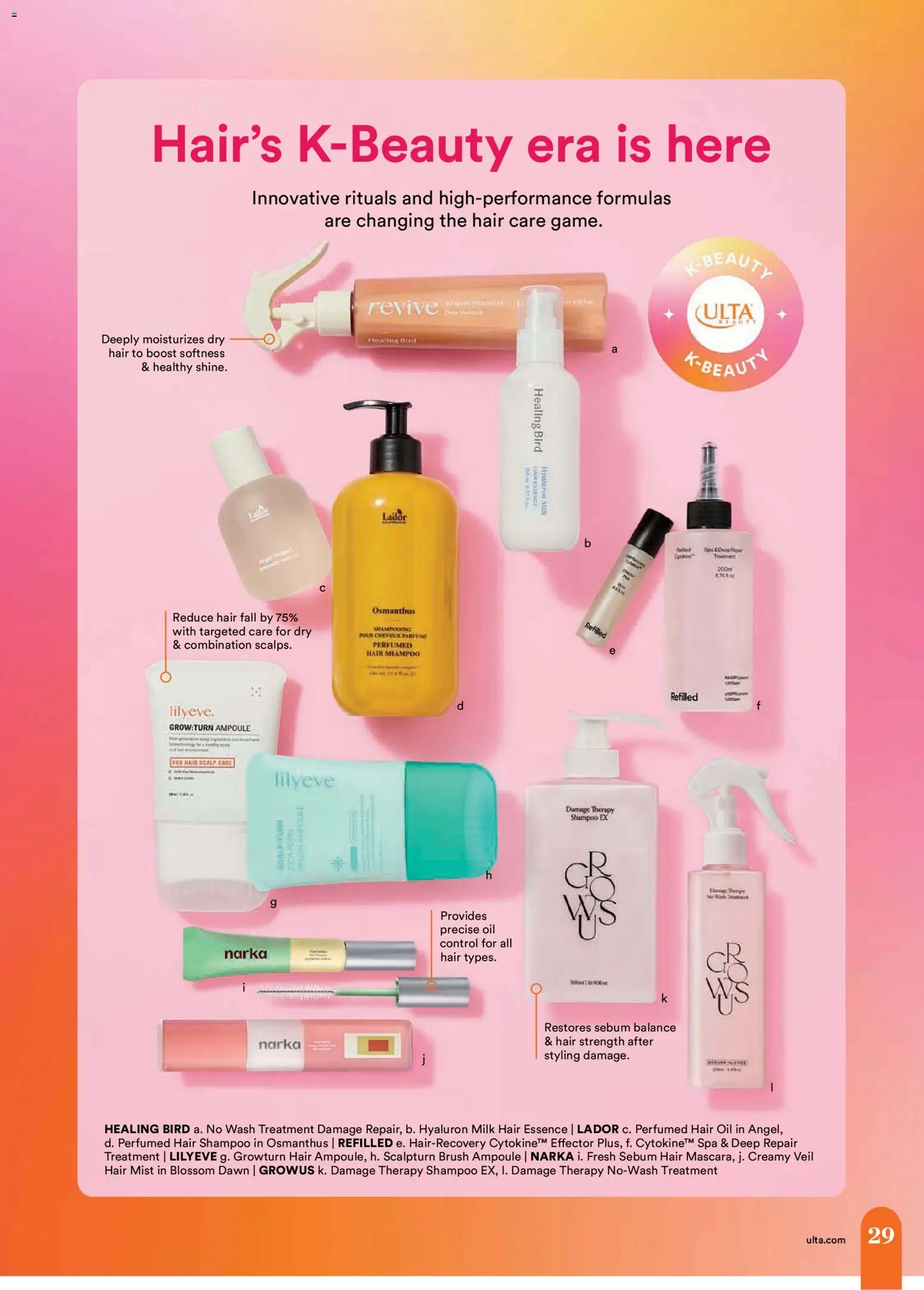 Ulta Beauty - 4.19.26 - 5.10.26 - valid from 19.04.2026 | Page: 29 | Products: Brush, Shampoo, Hair oil, Milk