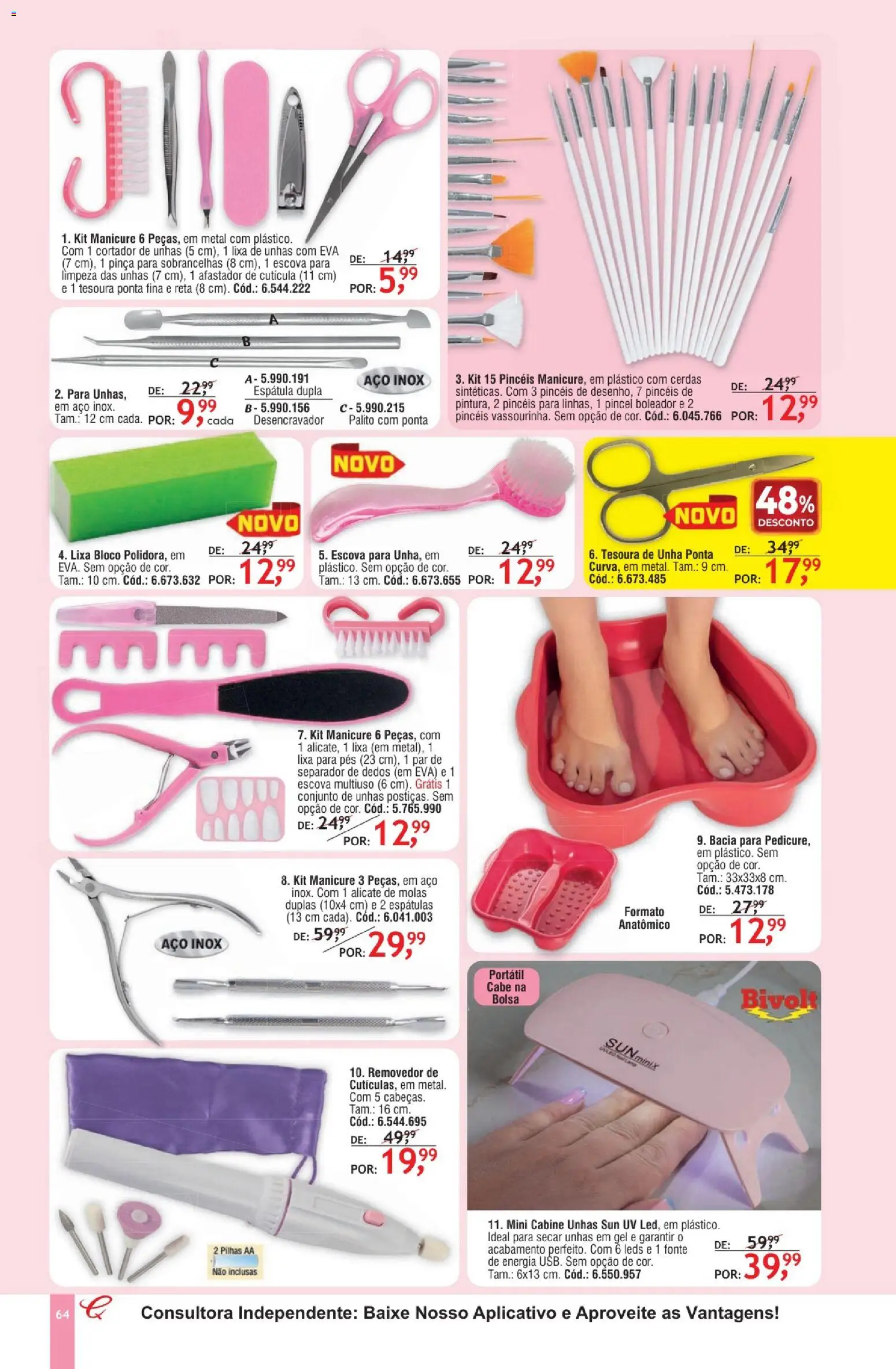 Quatro Estações Folheto - válido de 01.02.2026 | Página: 60 | Produtos: Pincel, Pilhas, Bolsa, Cortador