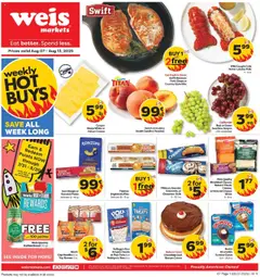 Preview of Weis weekly ads valid from 07.08.2025