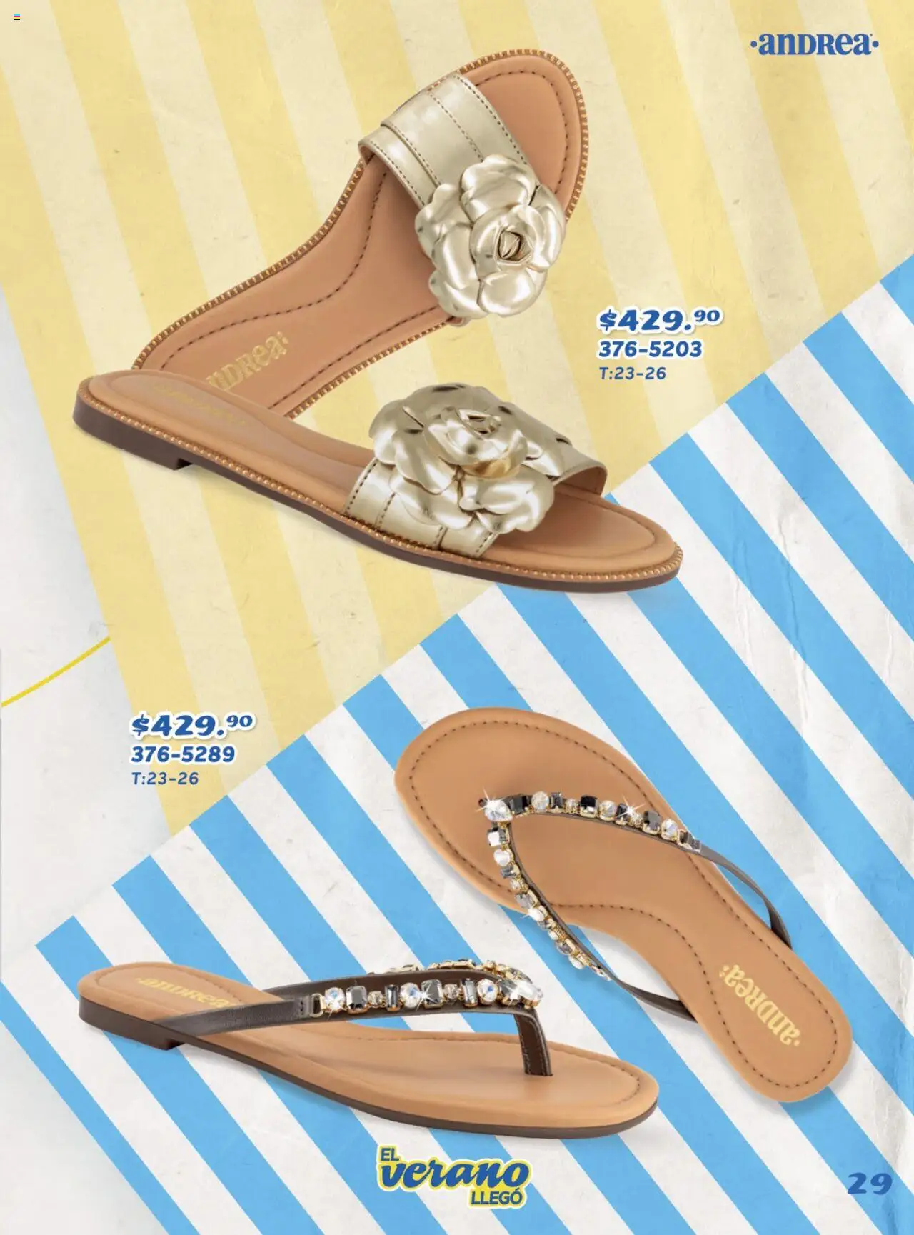 Nuevas ofertas de Andrea válidas en toda la República Mexicana desde el 27.04.2025. ¡Encuentra las mejores ofertas en Andrea catálogo Avence de Verano! | Página: 29