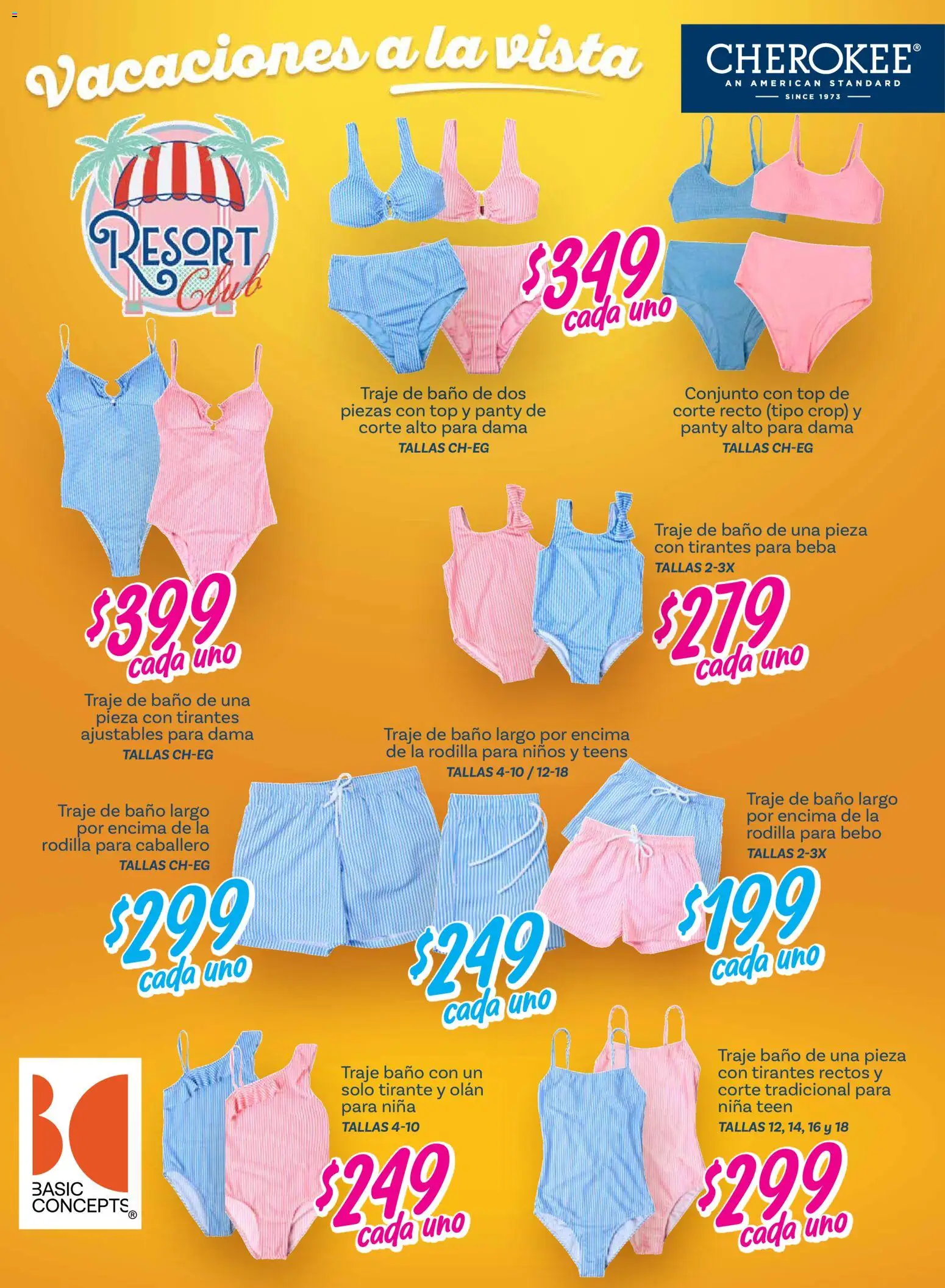 Nuevas ofertas de Soriana válidas en toda la República Mexicana desde el 26.02.2026. ¡Encuentra las mejores ofertas en Soriana folleto! | Página: 6 | Productos: Conjunto, Traje de baño, Top, Tirantes