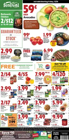 Preview of Festival Foods weekly ads valid from 28.11.2025