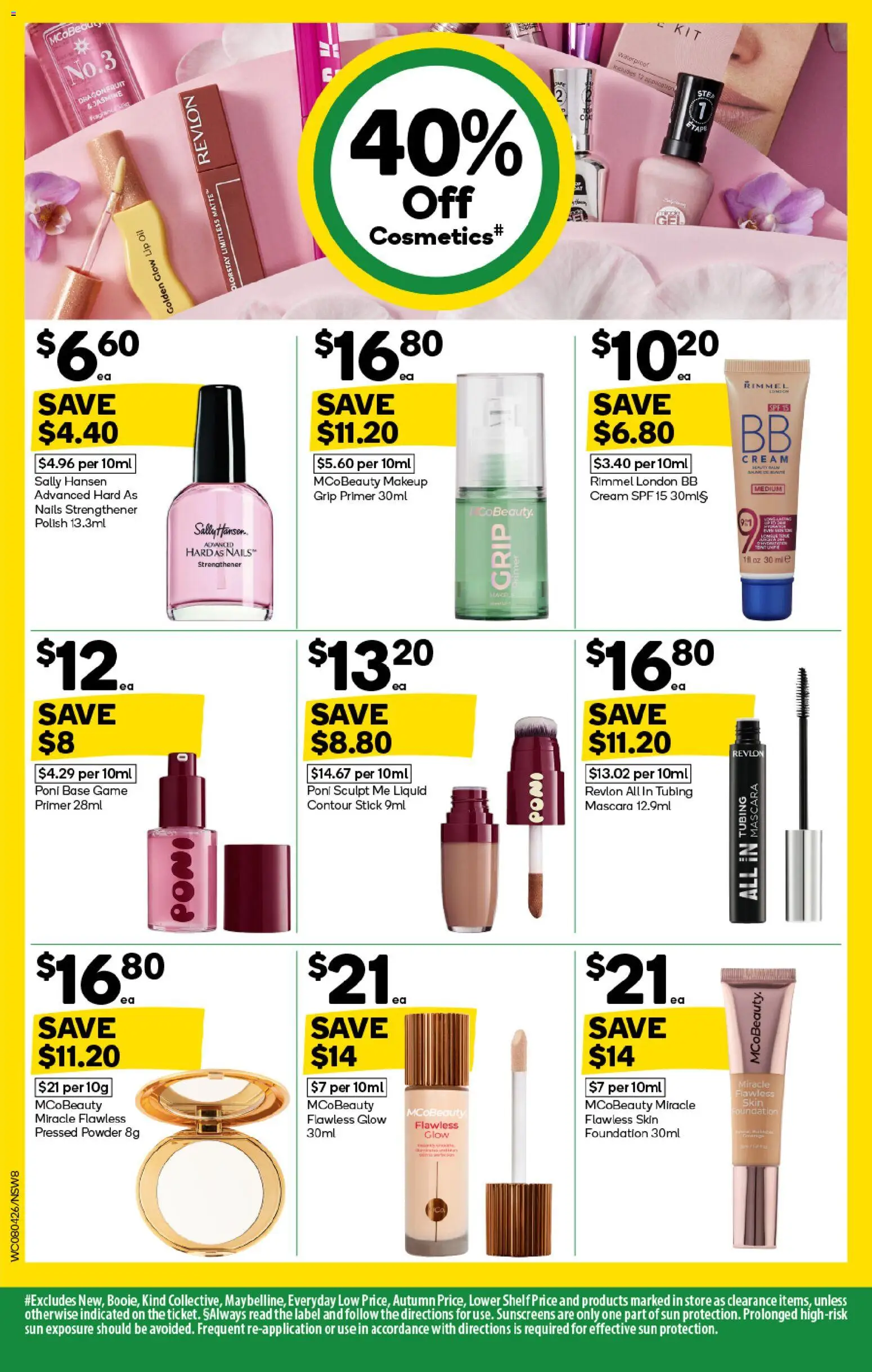 Woolworths catalogue - valid from 08.04.2026 | Page: 8 | Products: Shelf, Polish, Contour, Foundation