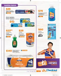Nuevas ofertas de Chedraui válidas en toda la República Mexicana desde el 17.07.2025. ¡Encuentra las mejores ofertas en Chedraui - Folleto! | Página: 3