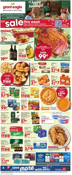 Preview of Giant Eagle weekly ads valid from 18.12.2025