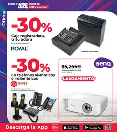 Vista previa de Office Depot catálogo, nuevo folleto de la tienda, válido en México a partir del 01.01.2026 | Página: 9 | Productos: Proyector, Trituradora, Caja
