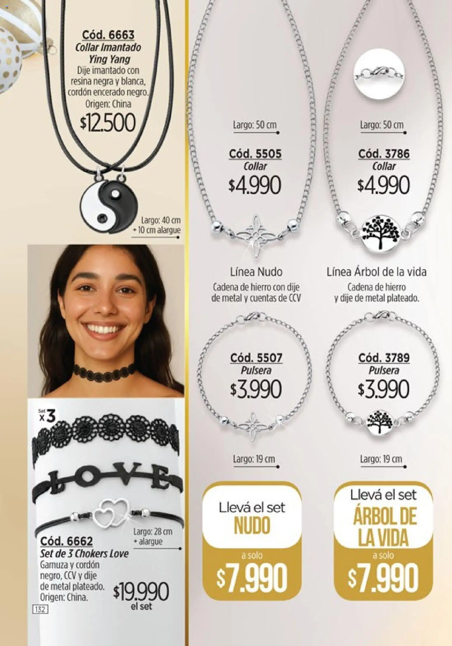 Amodil - Campaña 18/2025 │ válido desde el 30.11.2025 | Página: 132 | Productos: Pulsera, Dije, Alargue, Gamuza