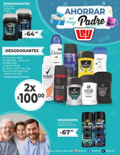 Nuevas ofertas de Casa Ley válidas en toda la República Mexicana desde el 03.06.2025. ¡Encuentra las mejores ofertas en Casa Ley folleto Día del Padre! | Página: 10 | Productos: Desodorante, Antitranspirante, Barra, Fragancia