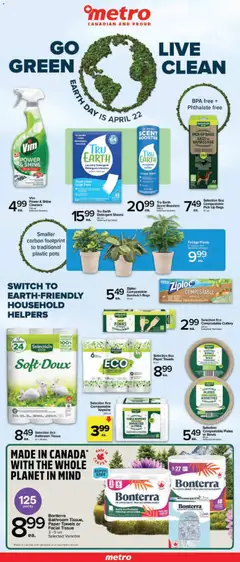 Preview of Metro Earth Day Flyer - Alma from shop Metro valid from 16.04.2026