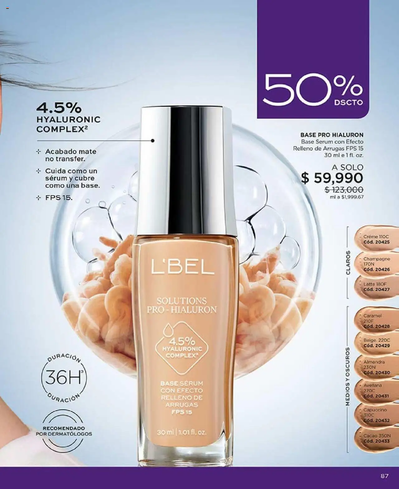 L'Bel revista - valida desde el 29.07.2025 | Página: 87 | Productos: Almendra, Serum