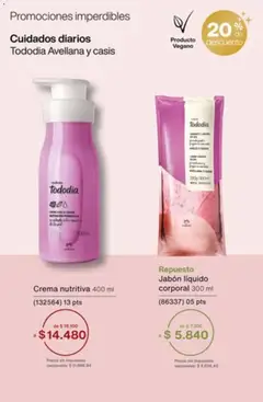 Vista previa Catálogo Natura Ciclo 16/2025 válido desde el 01.11.2025 | Página: 63 | Productos: Jabón líquido, Jabón, Crema