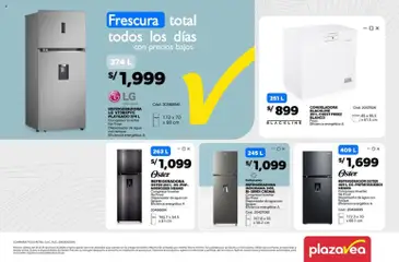 Vista previa de folleto Plaza Vea - AVISO REFRIGERACIÓN N4 de la Plaza Vea válido desde 23.01.2026