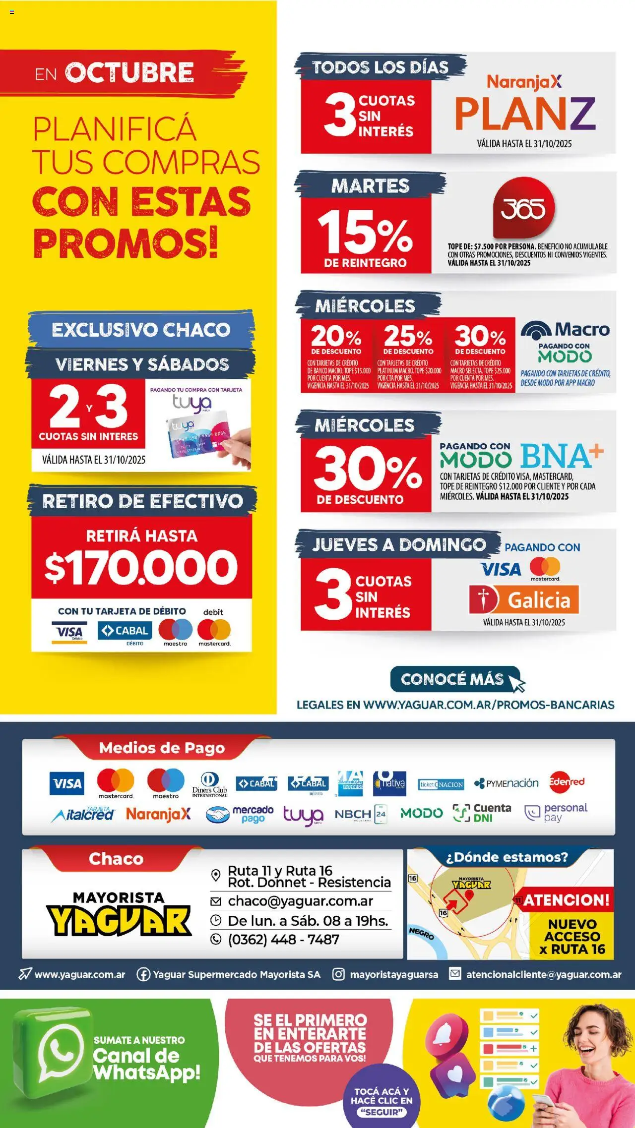 Yaguar - Chaco │ válido desde el 20.10.2025 | Página: 30 | Productos: Banco