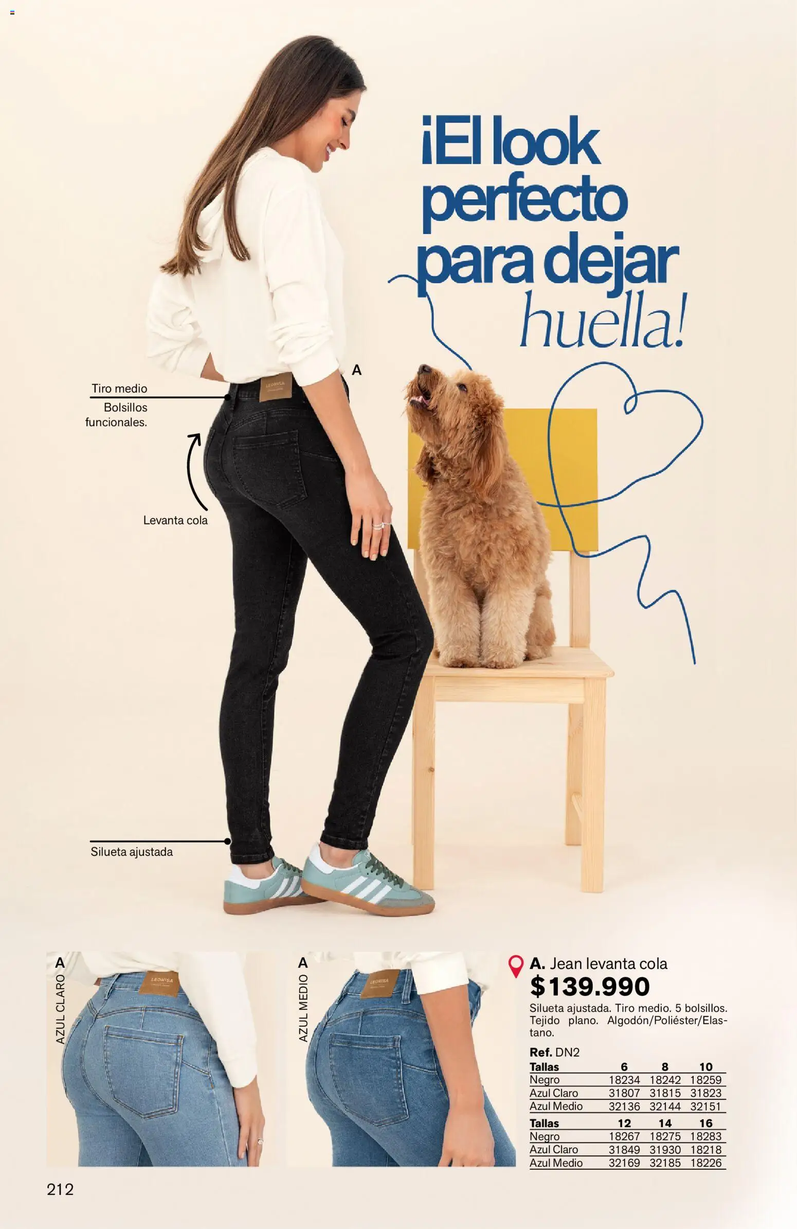 Leonisa revista - valida desde el 03.04.2026 | Página: 212 | Productos: Jean