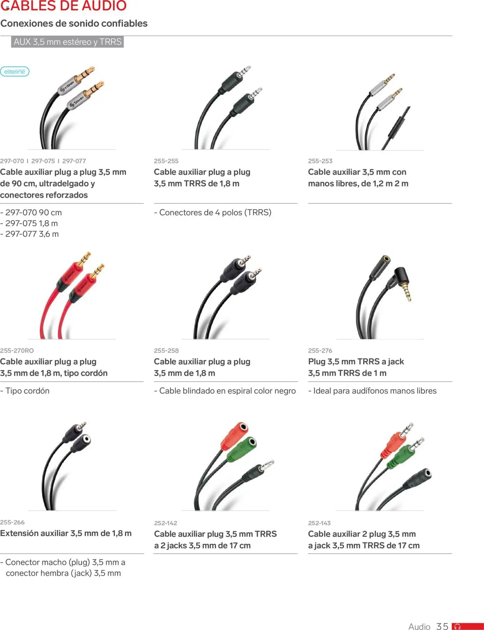 Nuevas ofertas de Steren válidas en toda la República Mexicana desde el 01.01.2026. ¡Encuentra las mejores ofertas en Steren catálogo! | Página: 47 | Productos: Extensión, Audífonos, Cable, Conector