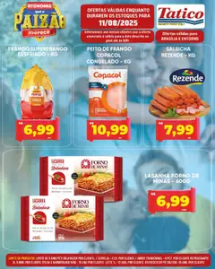 Tatico Folheto - válido de 11.08.2025 | Página: 9 | Produtos: Refresco, Leite, Hambúrguer, Peito de frango