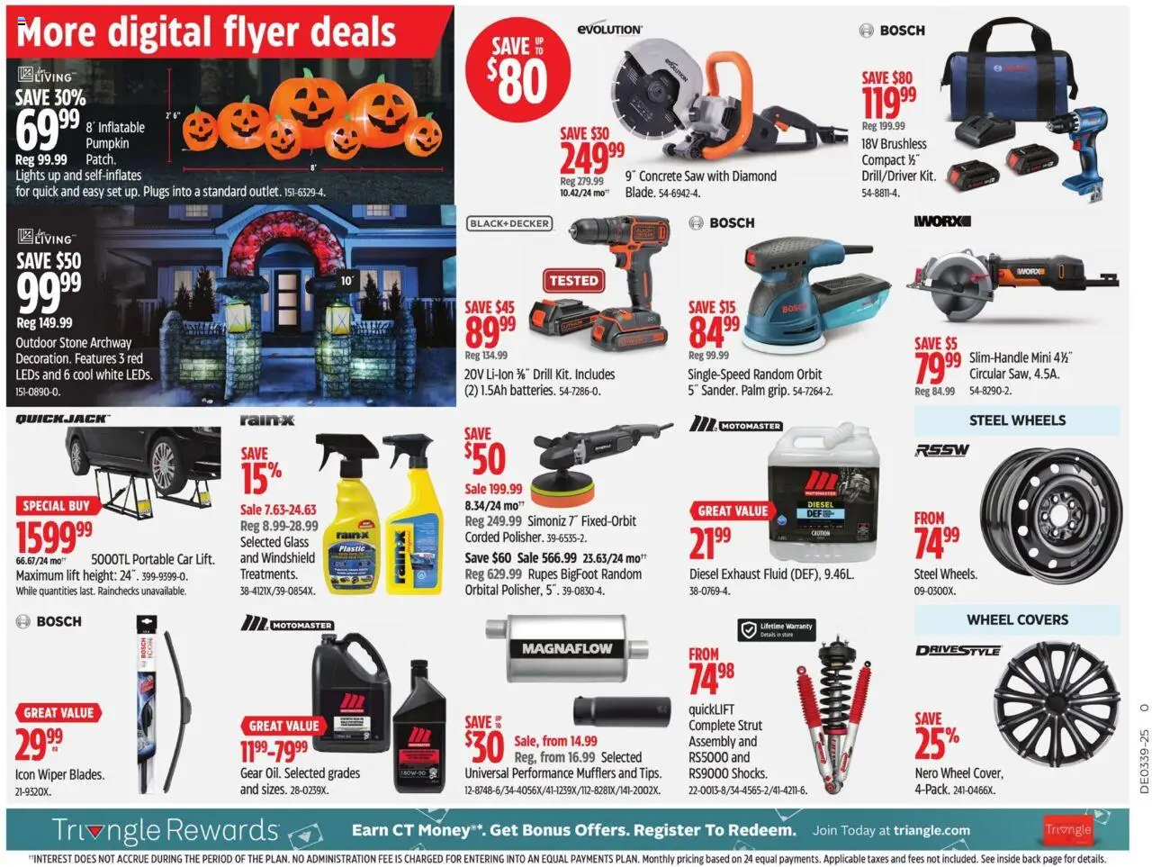 Canadian Tire flyer valid from 18.09.2025 | Page: 27 | Products: Pumpkin