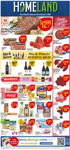 Preview of Homeland weekly ads valid from 11.02.2026 | Page: 1