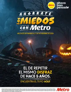 Metro - Catálogo Halloween -  Vista previa de la revista de la tienda Metro valido desde el 18.09.2025