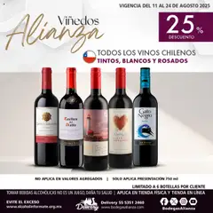 Vista previa de Bodegas Alianza - Catálogo Viñedos, nuevo folleto de la tienda, válido en México a partir del 11.08.2025