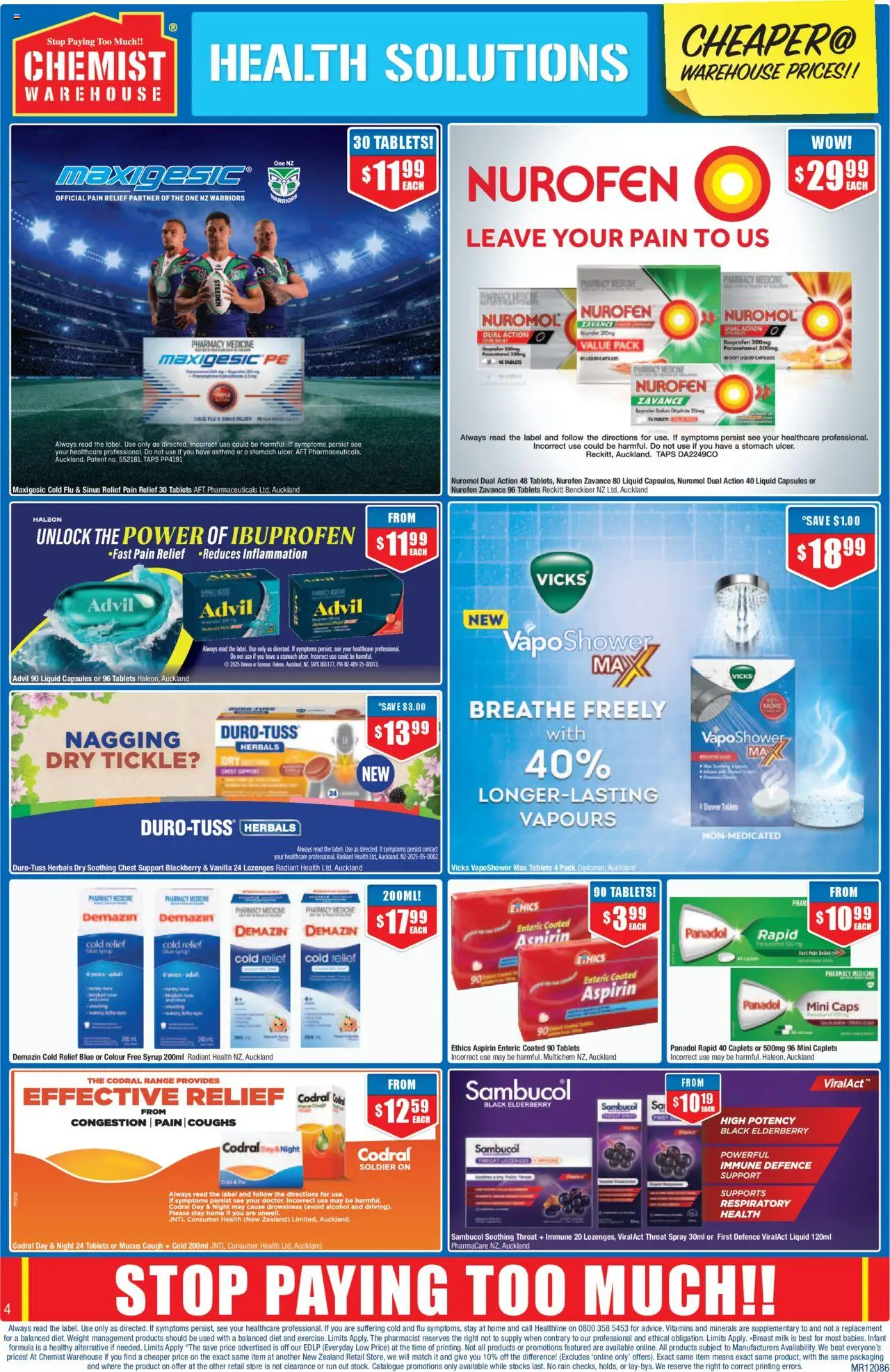 Chemist Warehouse catalogue from 14.08.2025 | Page: 4