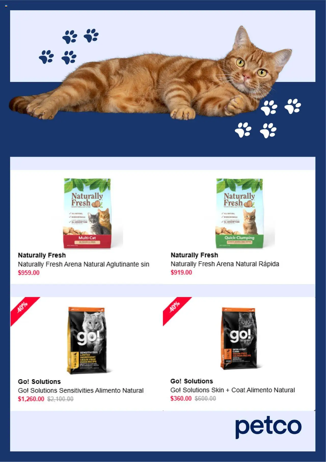 Nuevas ofertas de PetCo válidas en toda la República Mexicana desde el 14.08.2025. ¡Encuentra las mejores ofertas en PetCo catálogo! | Página: 5