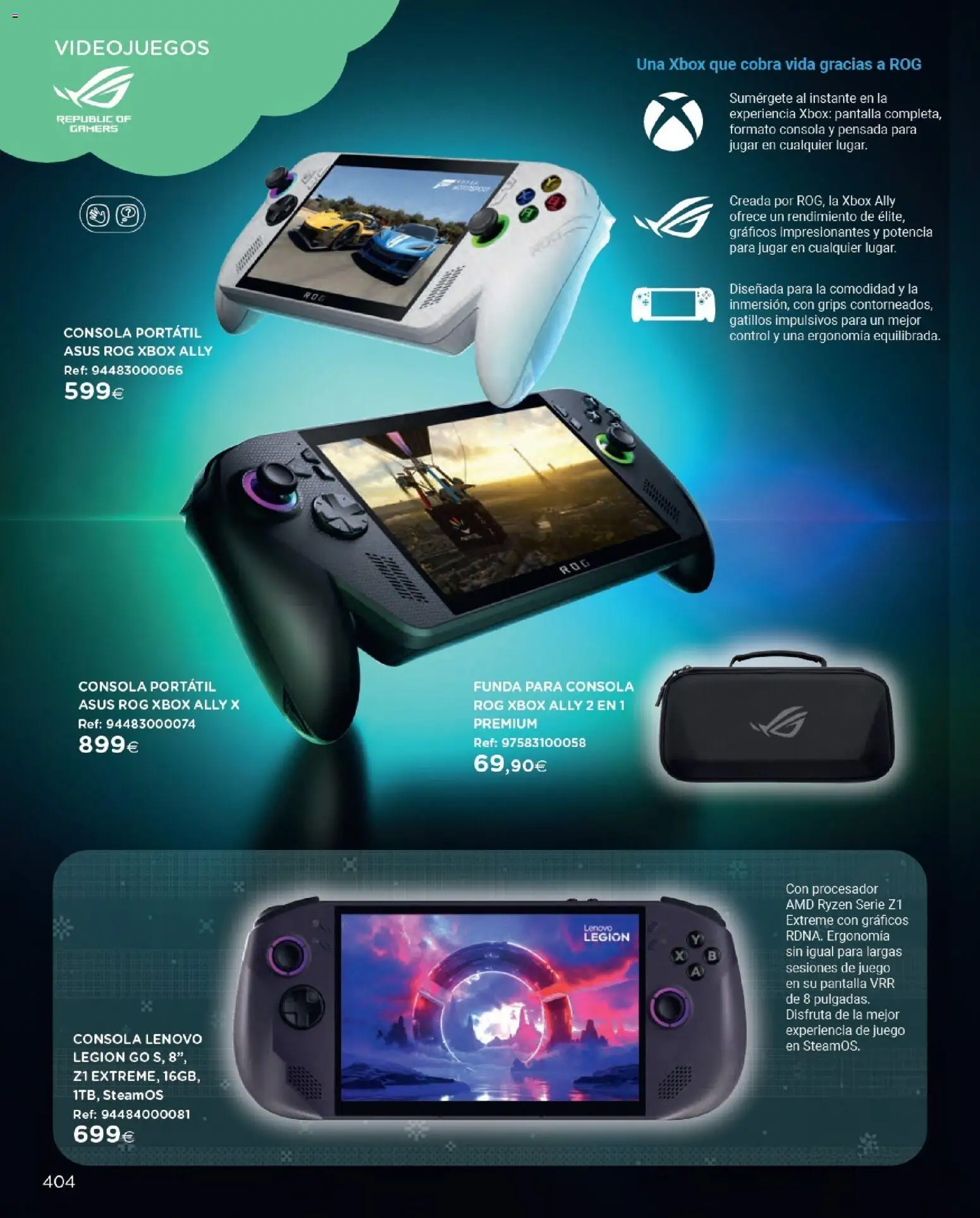 Nuevas ofertas de El Corte Inglés válidas en toda la República Mexicana desde el 27.10.2025. ¡Encuentra las mejores ofertas en El Corte Inglés catálogo Juguetes! | Página: 404 | Productos: Juego, Funda, Xbox