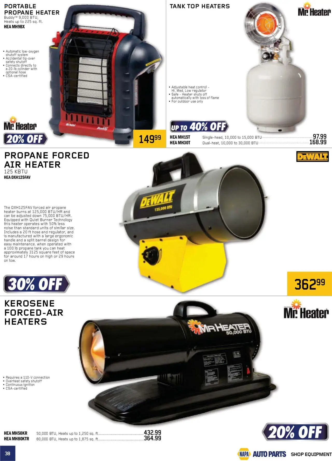 NAPA Auto Parts flyer valid from 01.10.2025 | Page: 38