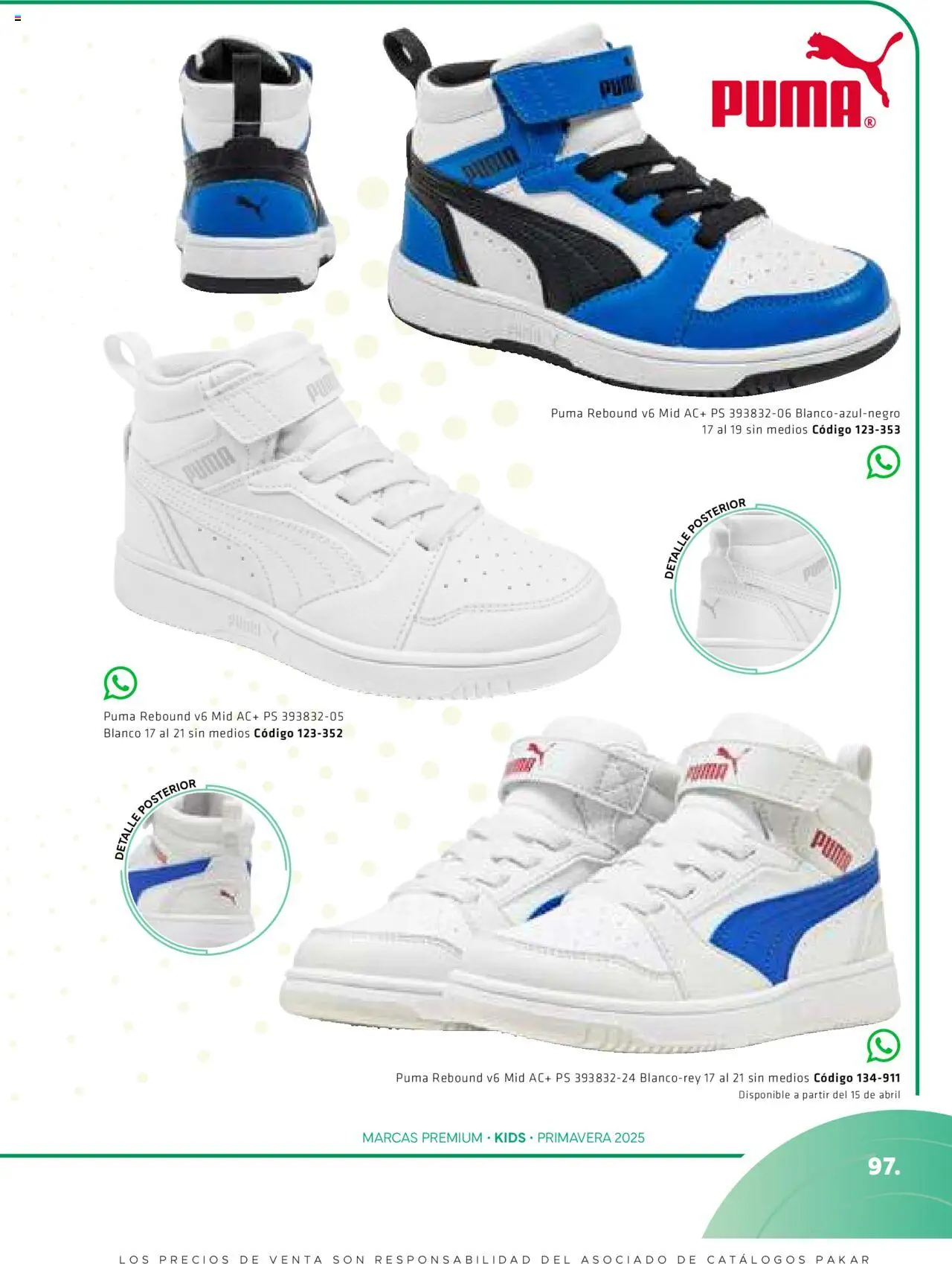 Nuevas ofertas de SC Pakar válidas en toda la República Mexicana desde el 28.02.2025. ¡Encuentra las mejores ofertas en SC Pakar catálogo Premium - Kids! | Página: 97