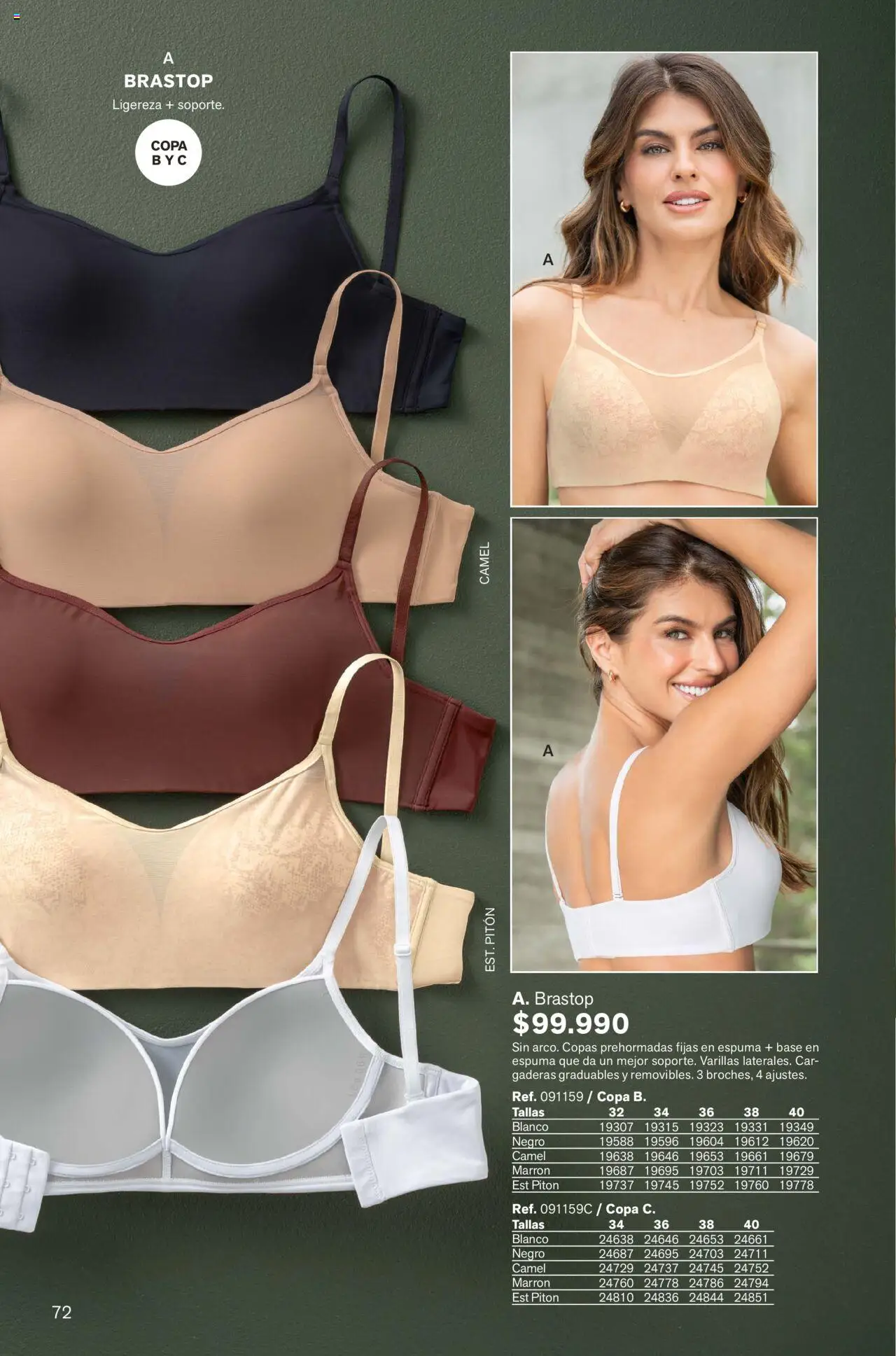 Leonisa revista - valida desde el 01.09.2025 | Página: 72 | Productos: Espuma