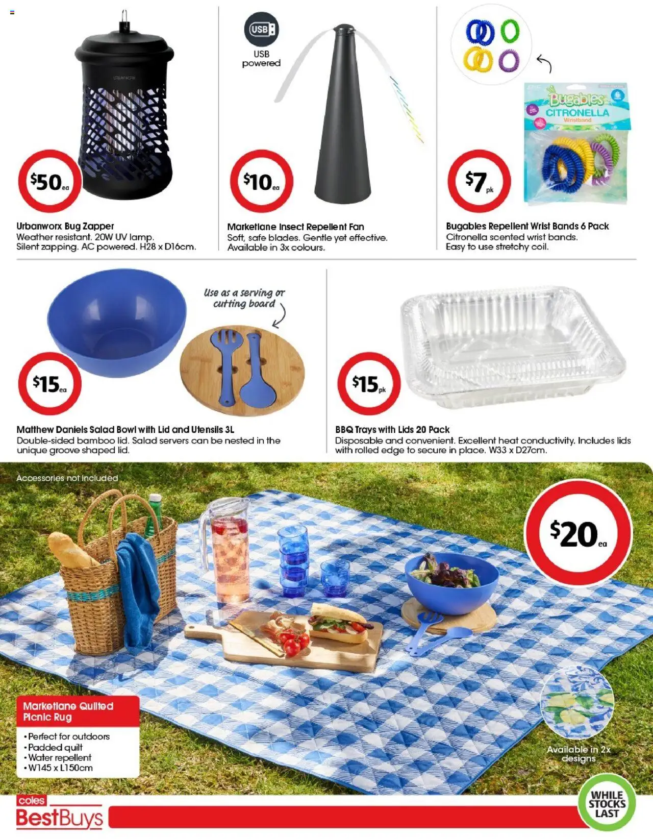 Coles catalogue - valid from 24.10.2025 | Page: 6 | Products: Salad, Water, Safe, Fan