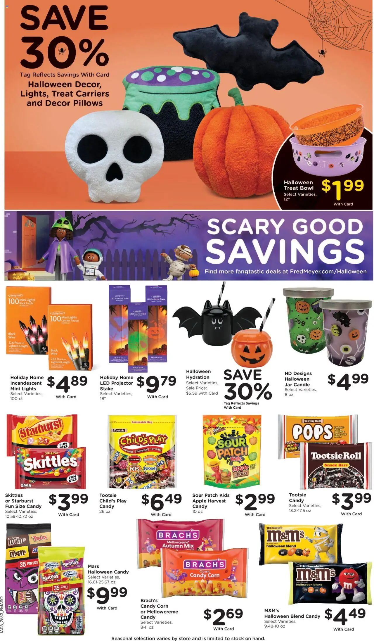 Fred Meyer Weekly Ad - valid from 17.09.2025 | Page: 13 | Products: Corn, Chocolate, Projector, Bag