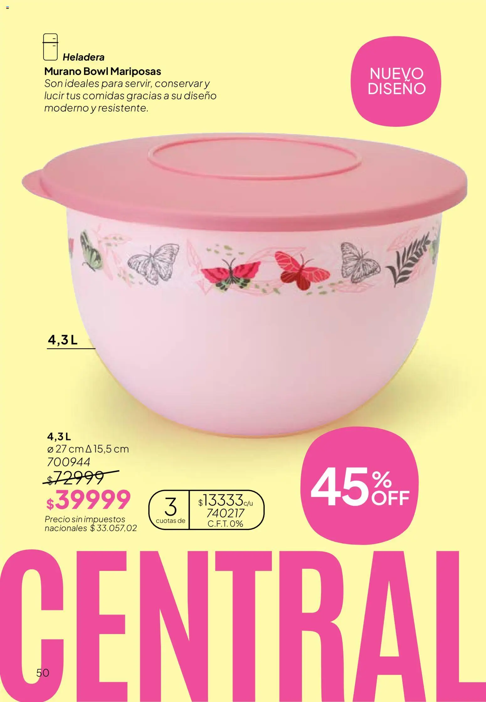 Tupperware Folleto de Campaña 2/2026 │ válido desde el 18.12.2025 | Página: 51 | Productos: Bowl, Heladera