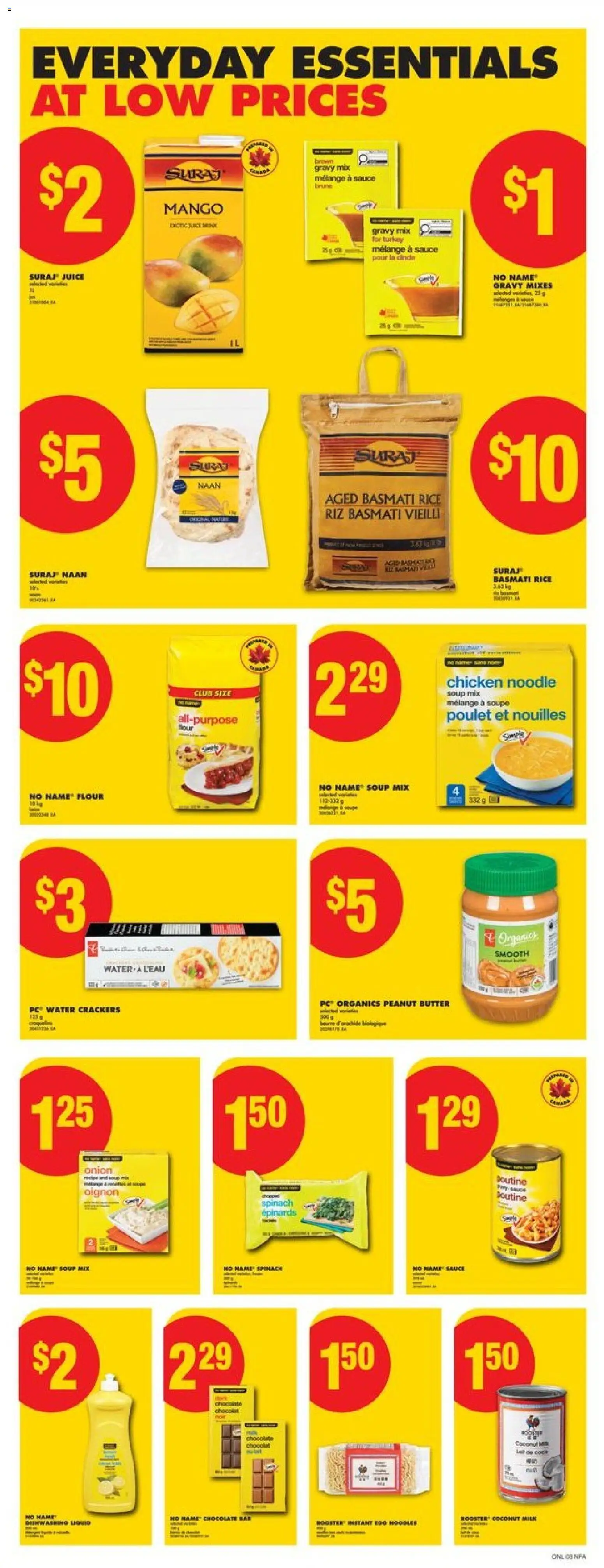 No Frills flyer valid from 27.11.2025 | Page: 8 | Products: Soap, Butter, Chocolate, Chicken