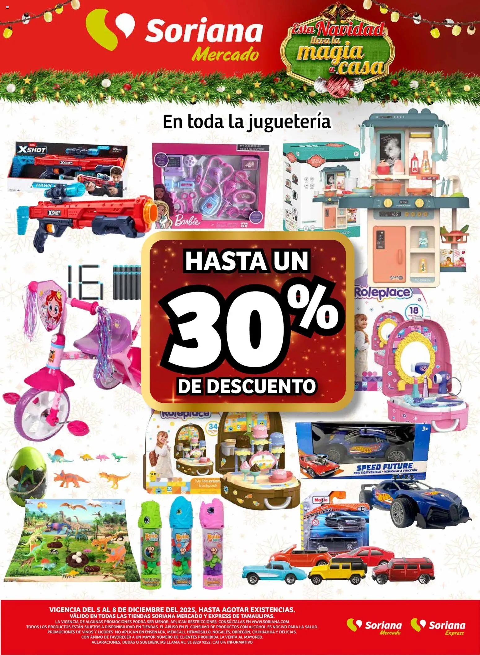 Nuevas ofertas de Soriana válidas en toda la República Mexicana desde el 04.12.2025. ¡Encuentra las mejores ofertas en Soriana - Fin de Semana Mercado: Tamaulipas! | Página: 12 | Productos: Shot