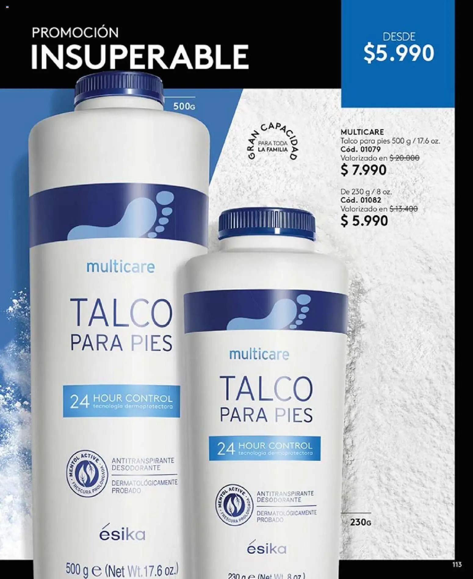 Catálogo Ésika Campaña 4 │ válido desde el 15.02.2026 | Página: 113 | Productos: Desodorante, Antitranspirante