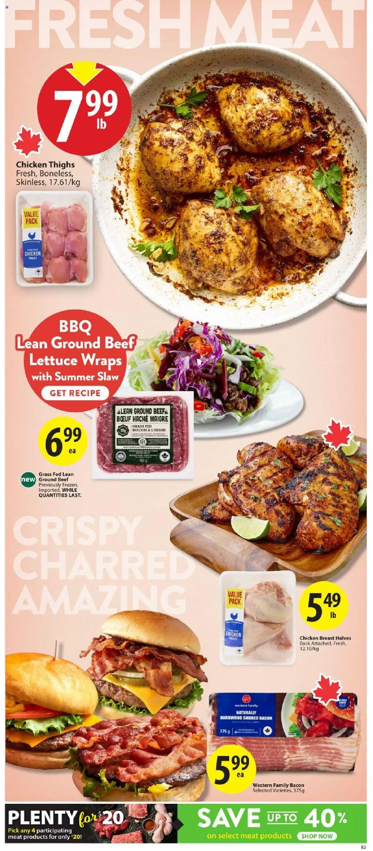 Save on foods flyer valid from 21.08.2025 | Page: 6 | Products: Beef, Chicken
