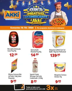 Akki Atacadista ofertas do Dia - Pré-Visualização do folheto da loja Akki Atacadista, válido de 16.04.2026