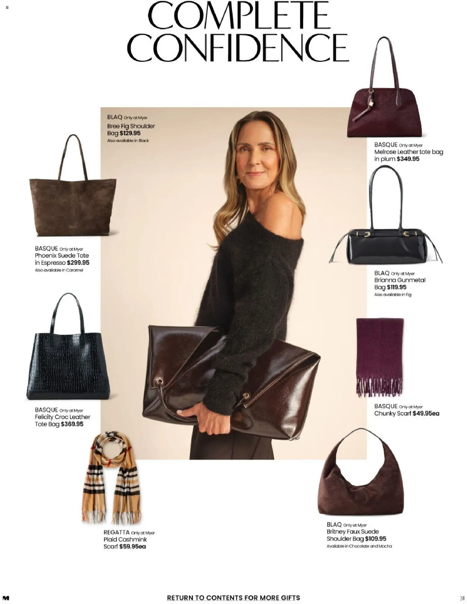 Myer catalogue - valid from 20.04.2026 | Page: 31 | Products: Chocolate, Scarf, Bag