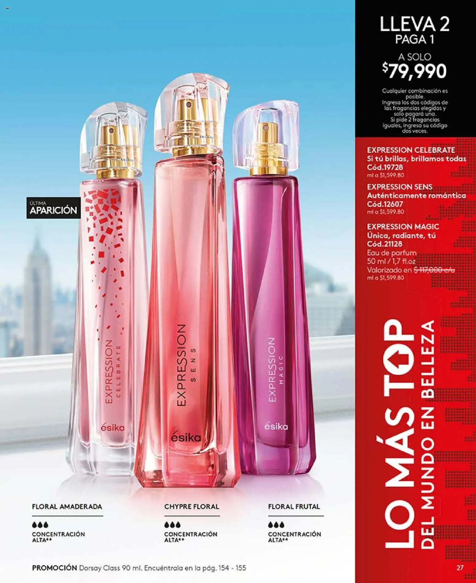 Ésika revista - valida desde el 13.03.2026 | Página: 27 | Productos: Top, Combinación