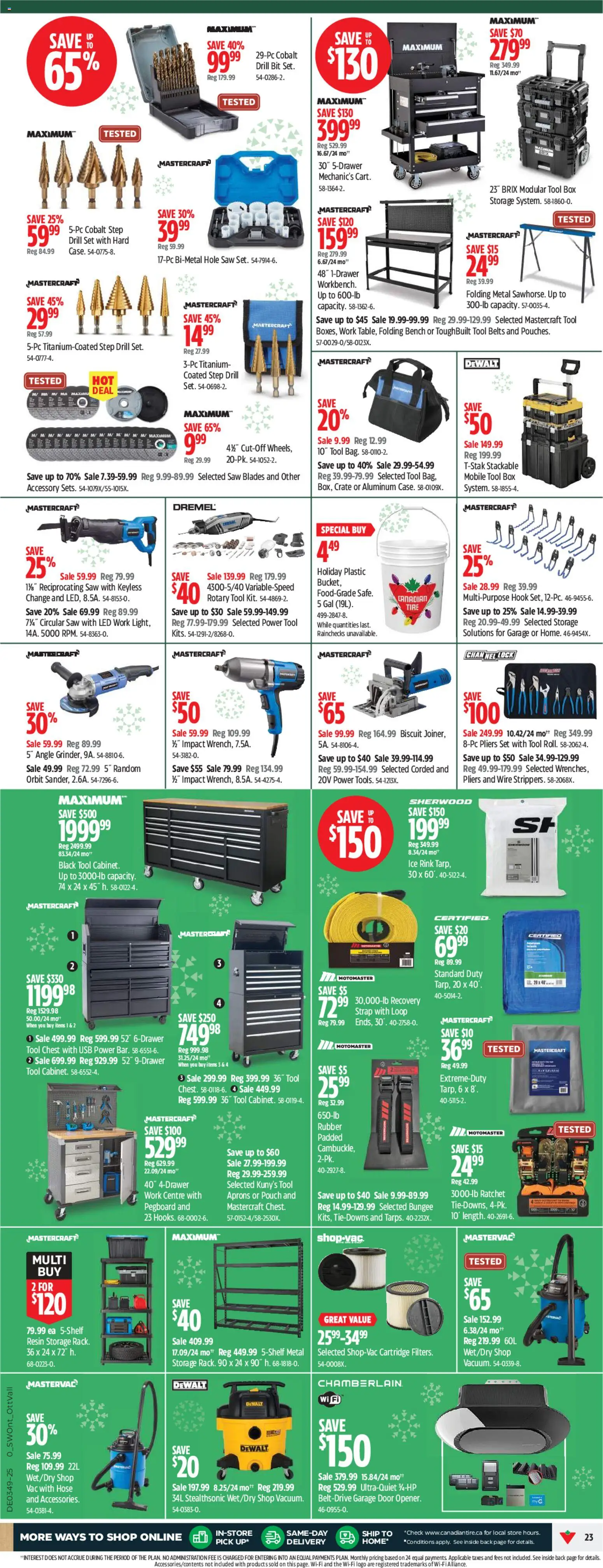 Canadian Tire flyer valid from 27.11.2025 | Page: 23 | Products: Box