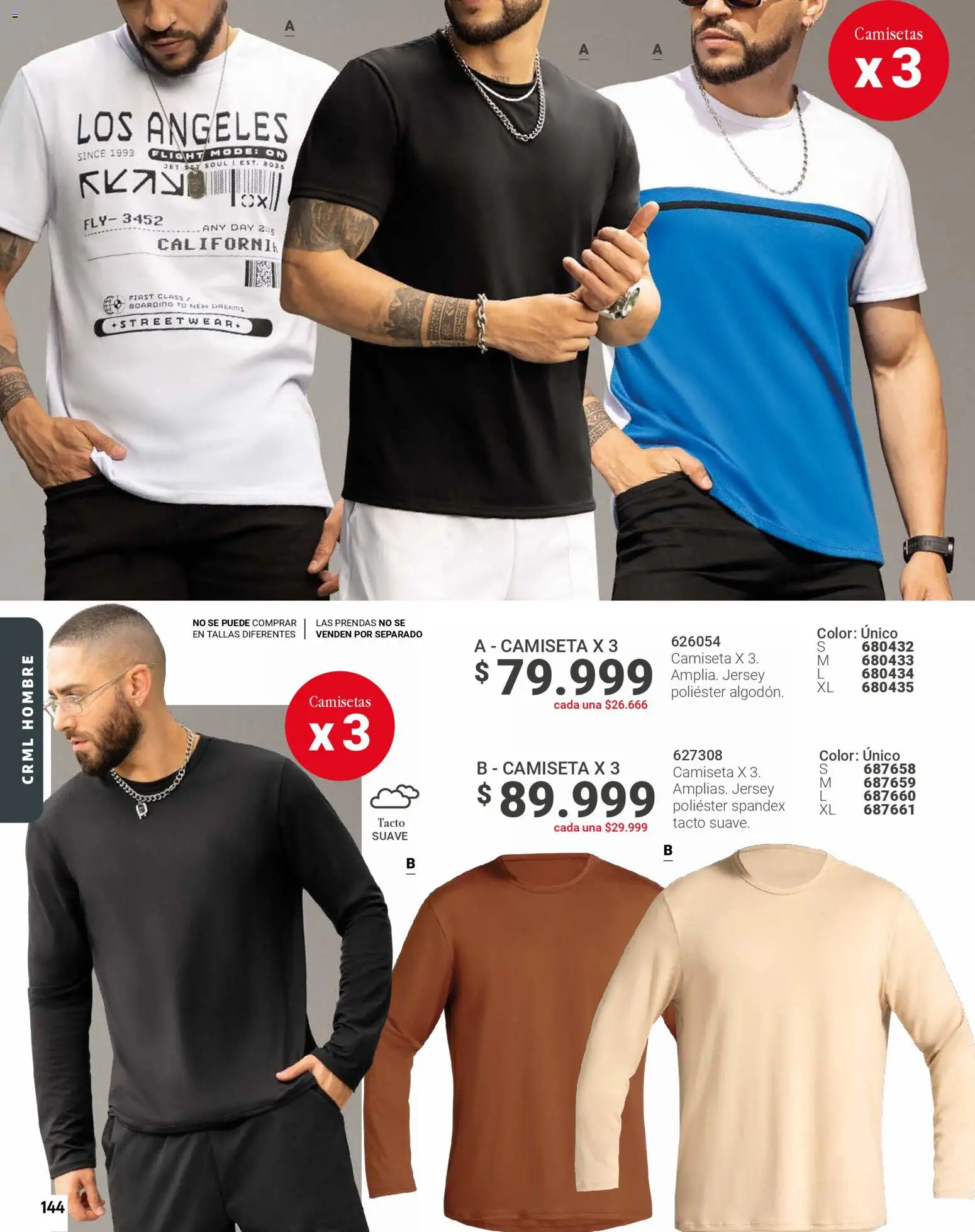 Carmel revista - valida desde el 01.01.2026 | Página: 144 | Productos: Camiseta