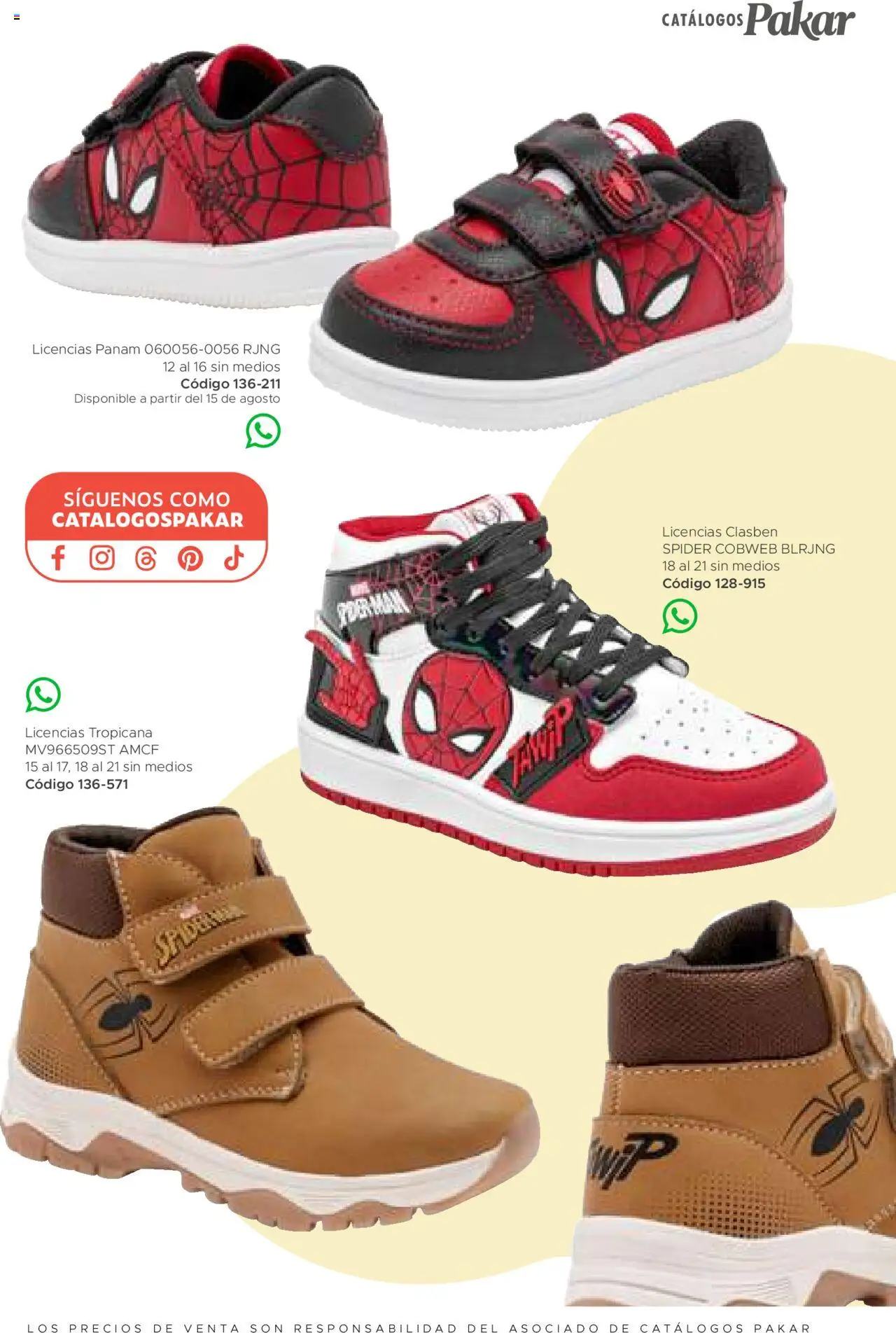Nuevas ofertas de SC Pakar válidas en toda la República Mexicana desde el 24.07.2025. ¡Encuentra las mejores ofertas en SC Pakar - Catálogo Nino otoño / invierno! | Página: 69