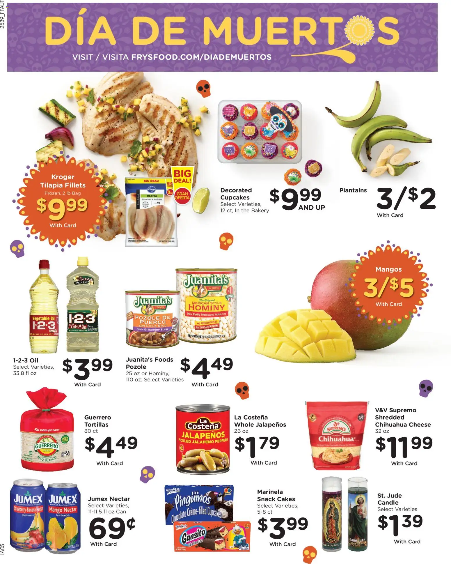 Fry's Food Weekly Ad - valid from 29.10.2025 | Page: 16 | Products: Bakery, Peppers, Pork, Bag