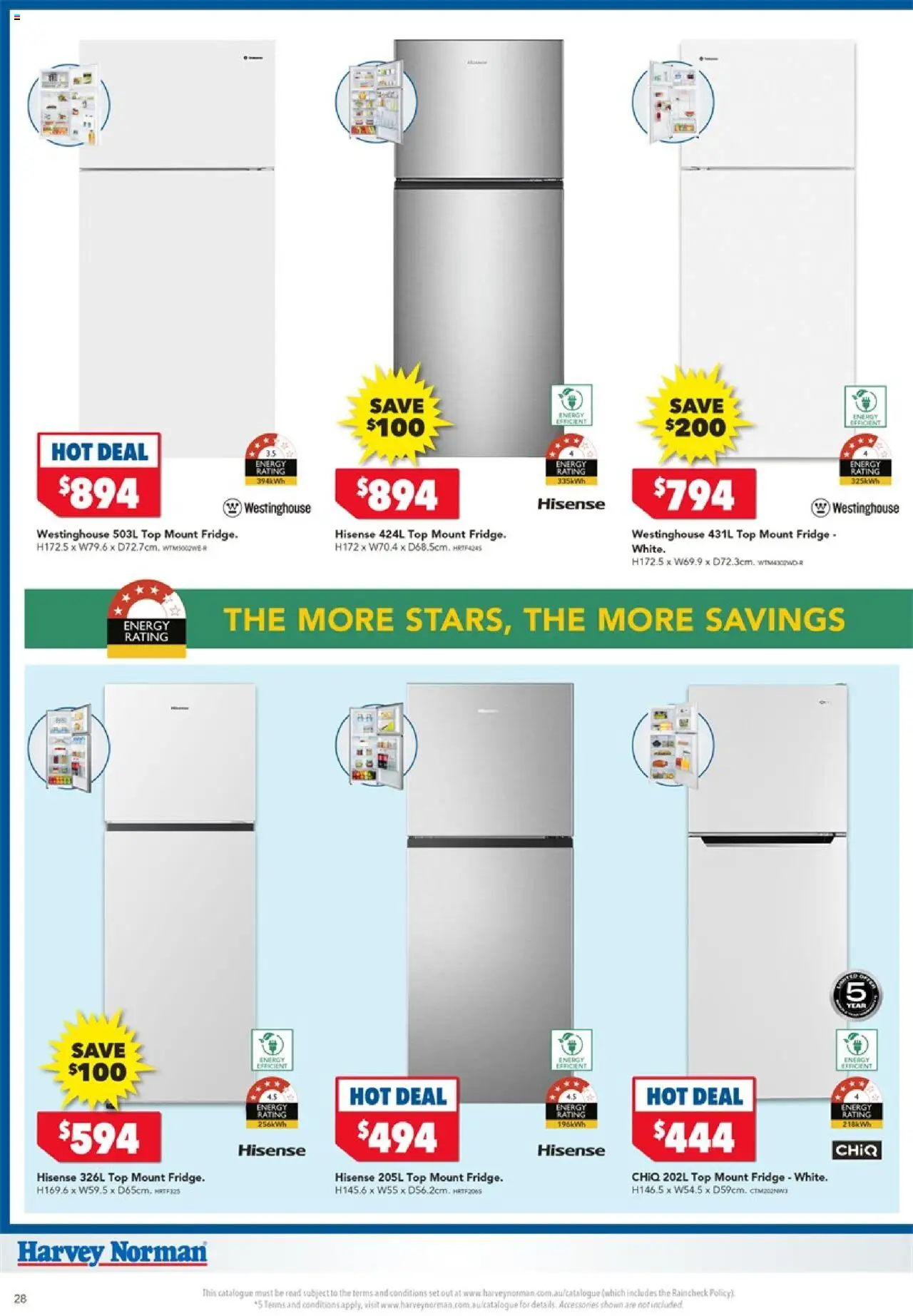 Harvey Norman catalogue - valid from 25.09.2025 | Page: 28 | Products: Accessories, Fridge