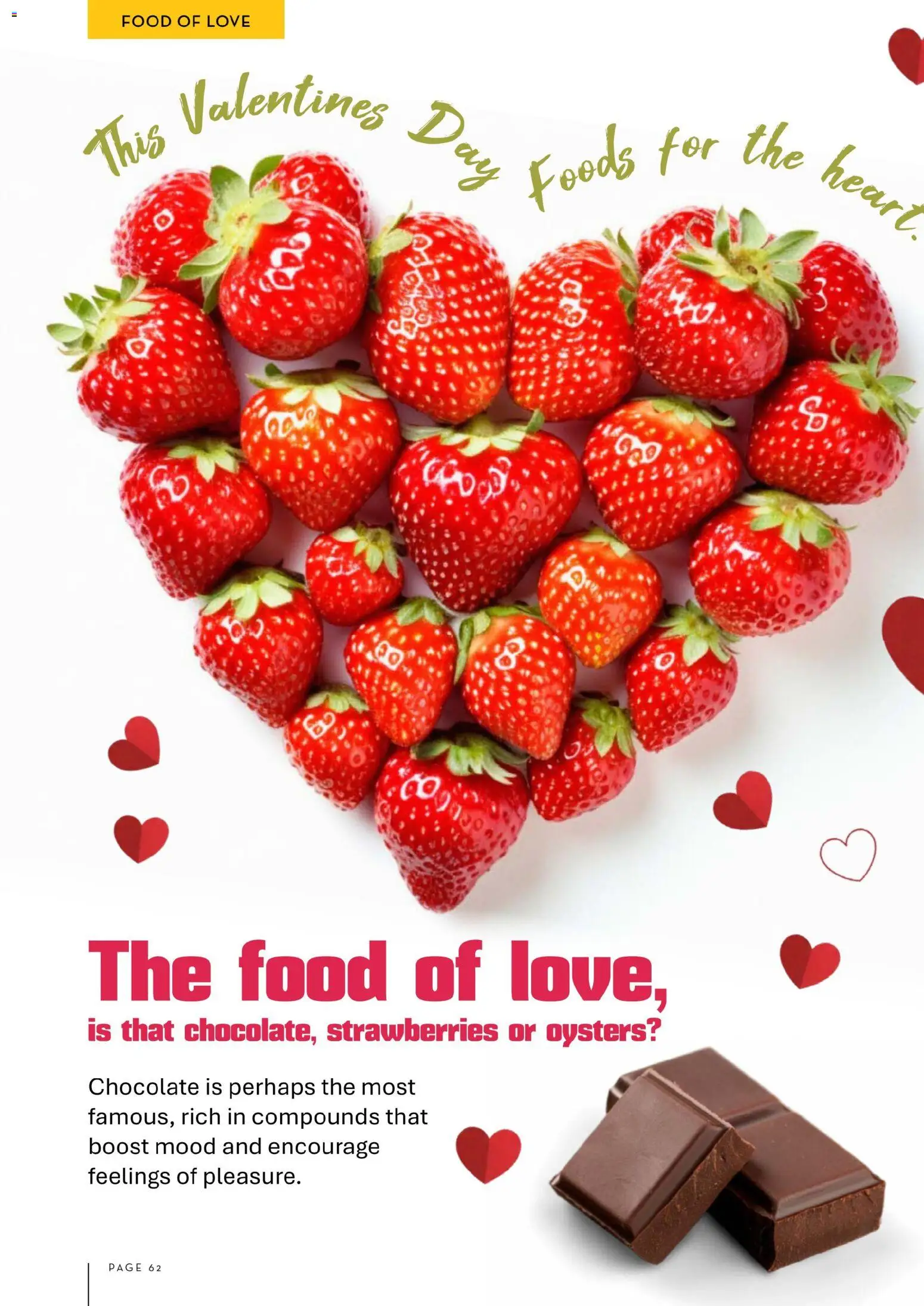 Drakes catalogue - valid from 01.01.2026 | Page: 62 | Products: Chocolate, Strawberries, Oysters