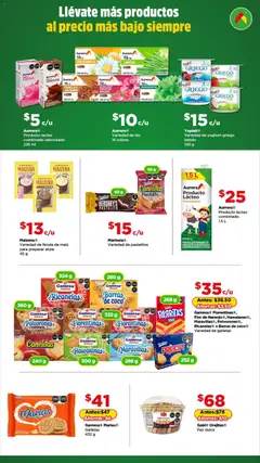 Vista previa de Bodega Aurrerá folleto Aquí Si te alcanza, nuevo folleto de la tienda, válido en México a partir del 20.11.2025 | Página: 3 | Productos: Maíz, Fresa, Pan, Té