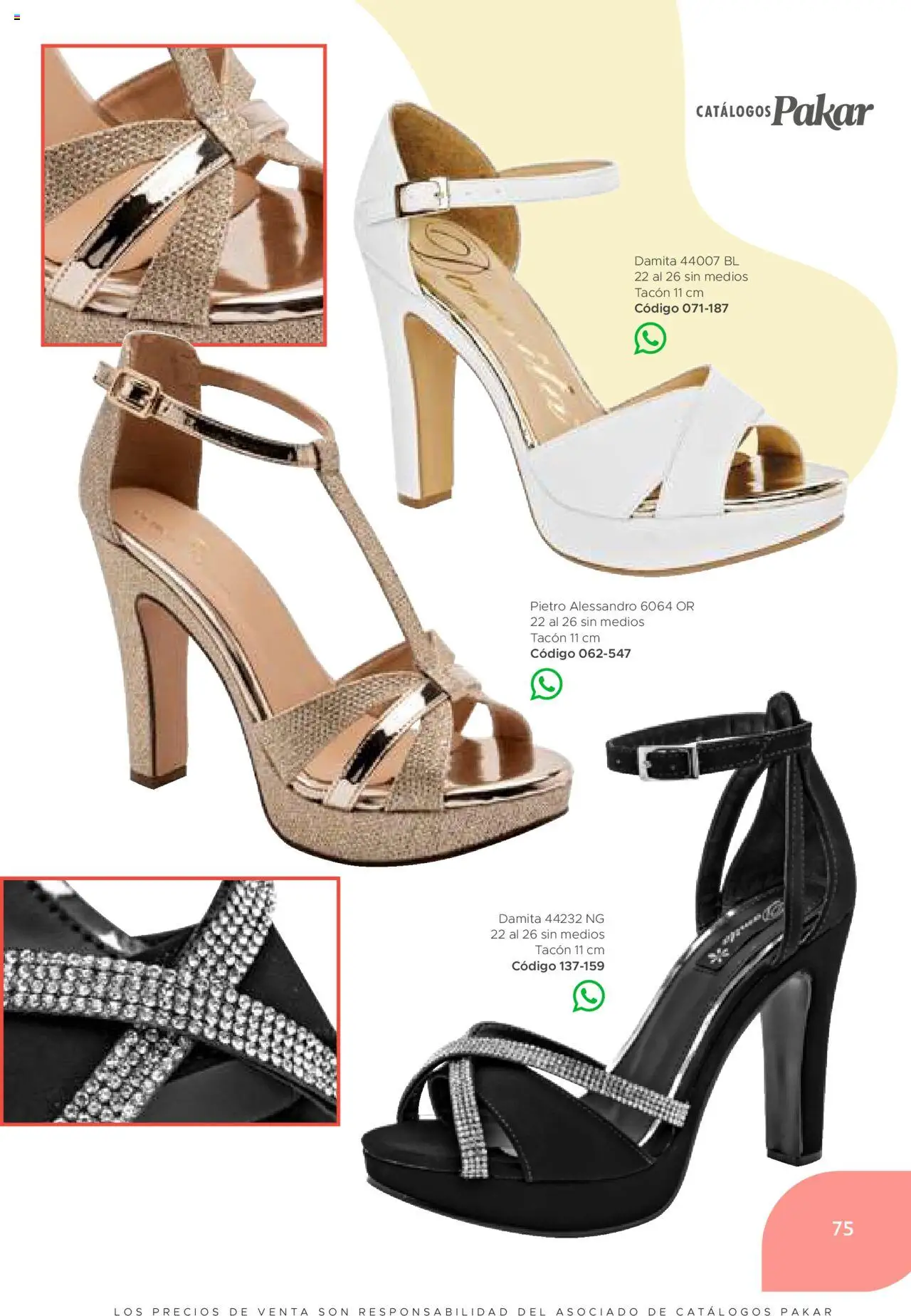 Nuevas ofertas de SC Pakar válidas en toda la República Mexicana desde el 24.07.2025. ¡Encuentra las mejores ofertas en SC Pakar Catálogo Mujer otoño / invierno! | Página: 75