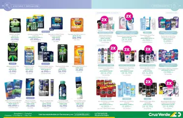 Cruz Verde Descuentos válido desde el 01.01.2026 | Página: 11 | Productos: Espuma, Maquina de afeitar, Desodorante, Crema